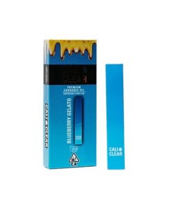 Cali Clear Blueberry Gelato – 1G THC All-In-One Disposable