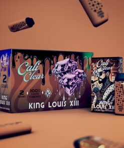 Cali Clear King Louis XII – 2G Liquid Diamonds Disposable – Sativa