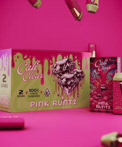 Cali Clear Pink Runtz – 2G Liquid Diamonds Disposable – Hybrid