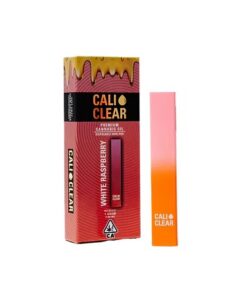 Cali Clear White Raspberry – 1G THC All-In-One Disposable – Indica