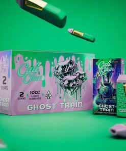 Cali Clear Ghost Train – 2G Liquid Diamonds Disposable – Sativa