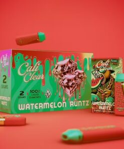 Cali Clear Watermelon Runtz – 2G Liquid Diamonds Disposable – Hybrid