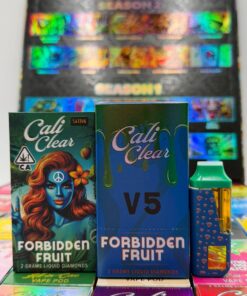 BUY CALI CLEAR CARTS V5 | Forbidden Fruit Cali Clear V5 2g dual-chamber disposable vape |