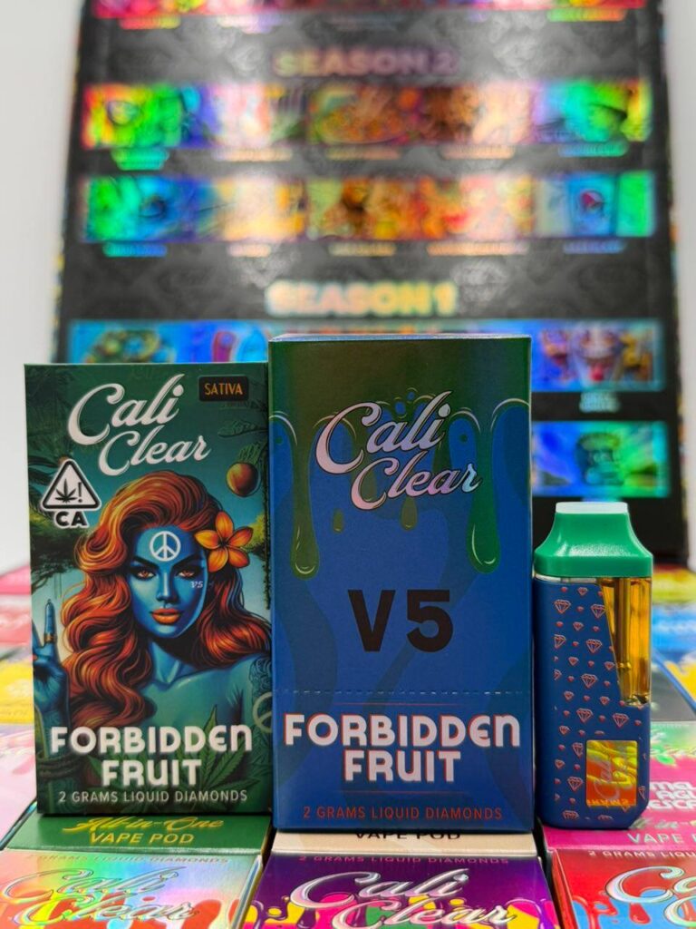 BUY CALI CLEAR CARTS V5 | Forbidden Fruit Cali Clear V5 2g dual-chamber disposable vape |